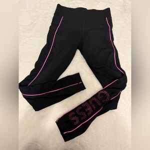 GUESS  Black and Pink Leggings